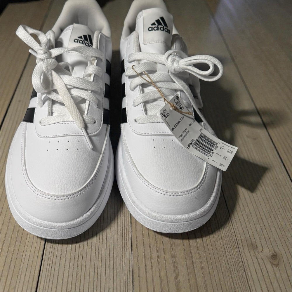 Size 9.5 - adidas Breaknet 2.0 Low White‎